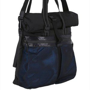 Bottega Veneta Tech Nylon Tote Blue